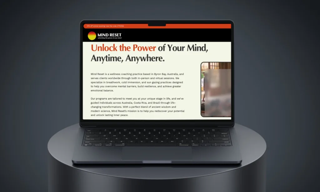 Mind Reset for Reset Postural, a WordPress website project by Ashik Hosen
