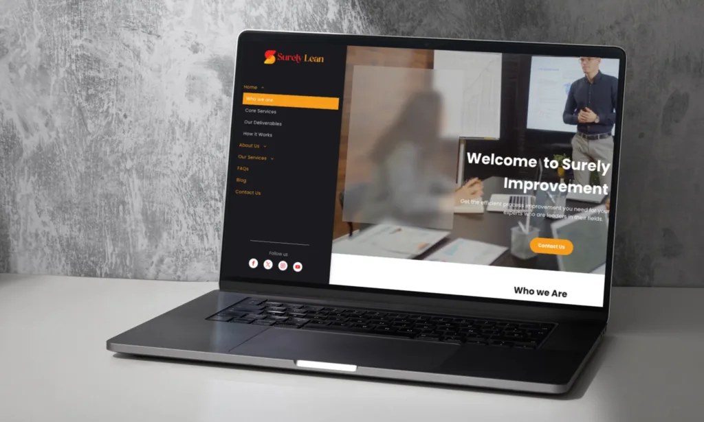Surely Lean for Surely Lean, a WordPress website project by Ashik Hosen