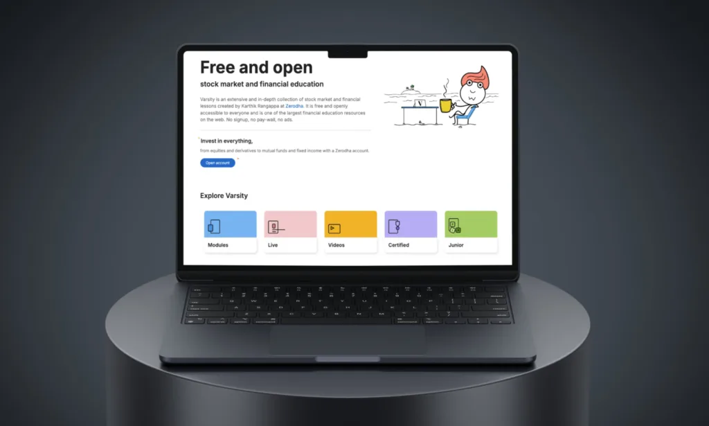 Zerodha for Zerodha, a WordPress website project by Ashik Hosen
