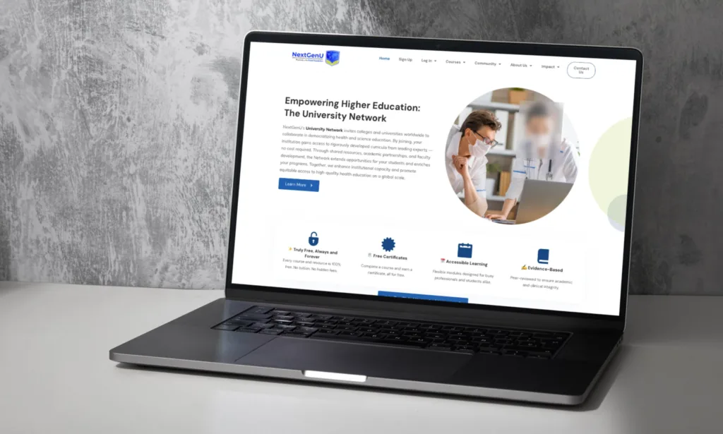Nextgenu for NextGenU, a WordPress website project by Ashik Hosen
